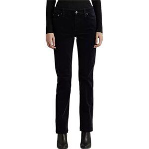 Lauren Ralph Lauren navy blue straight corduroy pants size 6